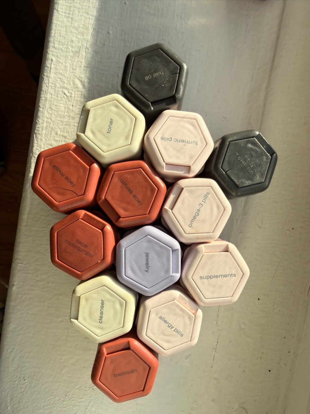 Cadence capsules original - organizers  Skincare & Supplements - set of 13